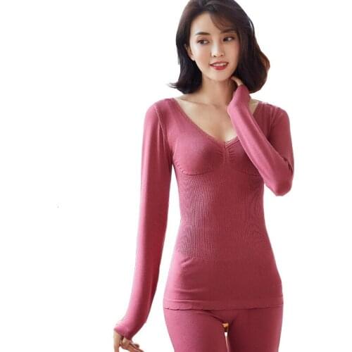 Winter New Keep Warm Underwear Set Bodybuilding Women Thermal Underwear Set