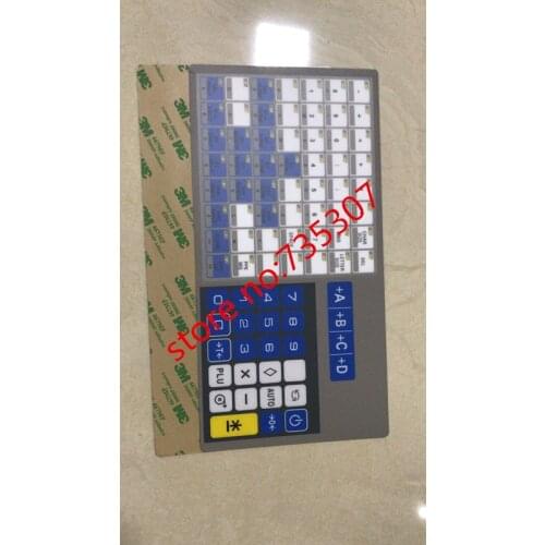 New style new original Keyboard film for digi sm-500 SM-500 V2 MK4 scale retail scale / sm500 V2 MK4 overlays (English Version)