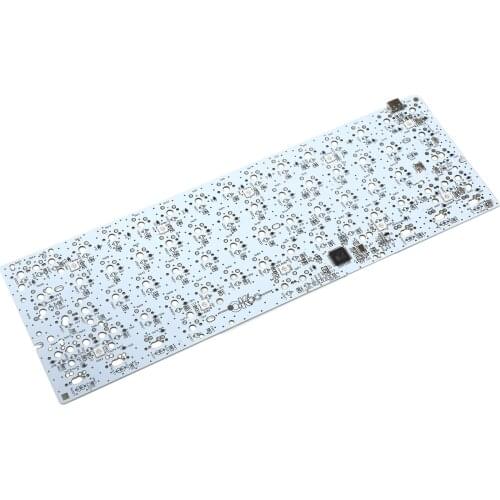 Pre-soldered GH60 PCB Board OK60 Mini B Type C QMK Underglow RGB Programmable DIY Mechanical Keyboard Poker 2 Pure HHKB