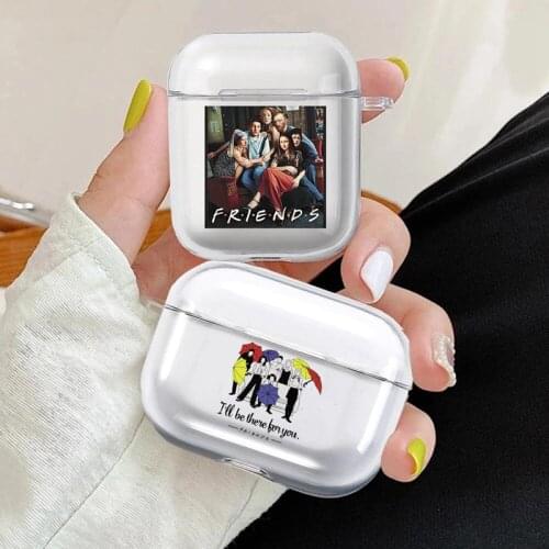 Best Friends TV Show Transparent Case For Apple AirPods Pro 2 1 Soft Silicone Air Pods 3 Wireless Bluetooth Earphone Box Cover