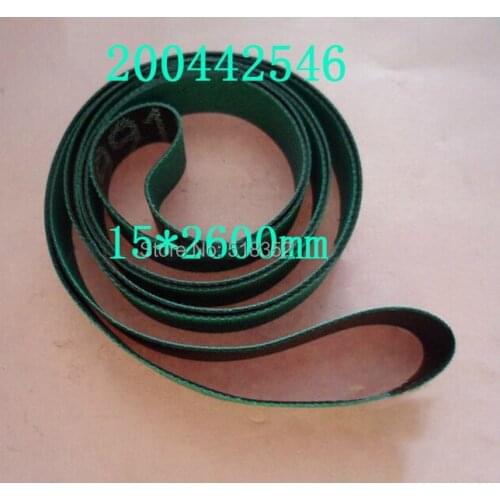 200442546 Charmilles Belt 15 x 2600mm Green ( with one side black), Wire EDM-Low Speed Machine Spare Parts