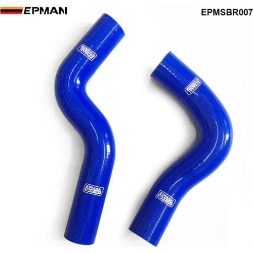 Silicone Intercooler Turbo Radiator Hose Kit For Subaru LEGACY 2.2L 93-99(2 pcs) EPMSBR007