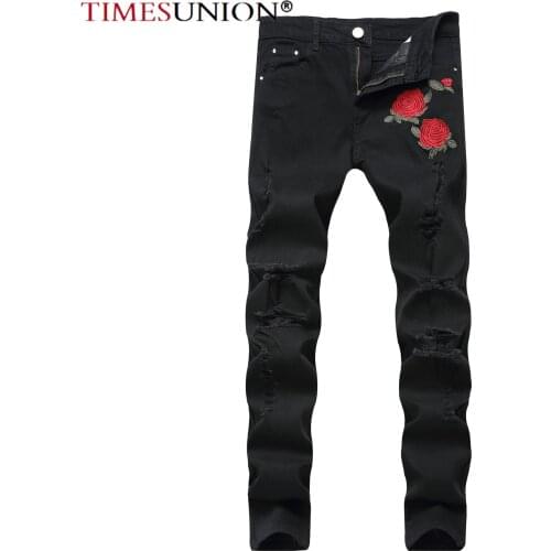 Узкие джинсы для мужчин Timesunion China At AliExpress