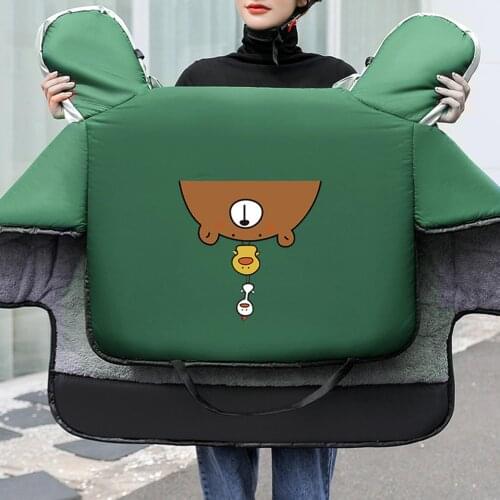 Winter Waterproof Cartoon Pattern Motorcycle Fully Windproof Body Warmer Cover