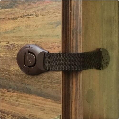 10PCS/Lot Baby Safety Protectio Kid Safety Care Cabinet Lock Cupboard Closure Drawer Safty Locking Protection Child Safety Lock