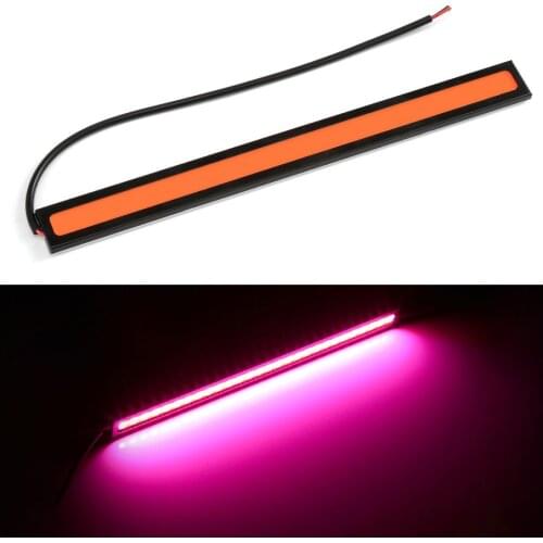 17CM LED COB Car LED Daytime Running Light Waterproof DC12V Car DRL Light External Source Parking Fog Bar Lamp DRL Strip Lights