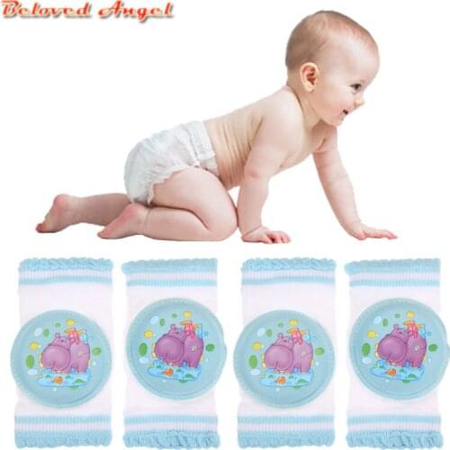 2019 Baby Knee Pads Crawling Safety Elbow Infant Cushion Baby Leg Warmer Kids Knee Support Protector Kneecap Harnesses & Leashes