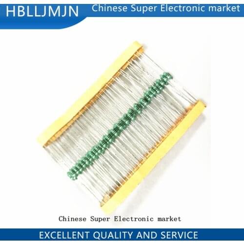 100PCS/LOT 1/4W Color Ring Inductance 0307 0.25W Inductor 1/4w 100uH 100UH Inductors