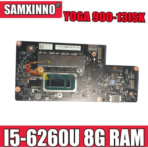 Akemy NM-A921 Motherboard For Lenovo YOGA 900-13ISK YOGA900 Laptop Motherboard CPU I5 6260U 8G RAM 100% Test Work