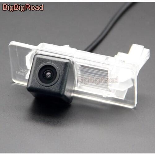 BigBigRoad For Volkswagen Sagitar Touareg Tiguan Passat Bora Vehicle Wireless Rear View Reversing CCD Camera HD Color Image