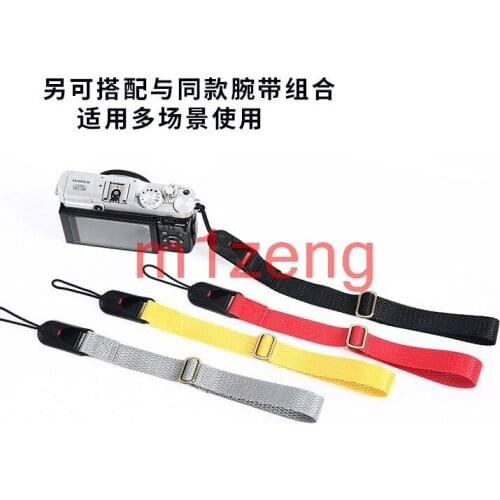 Quick release Neoprene hand Wrist strap/grip holder For canon eos eosm nikon n1 z7 sony a7r a9 a6000 fuji xe3 xt30 em10 camera
