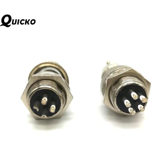 Electronic Tool Soldering Iron GX12-5 pins/GX12-4 pins Connector T12 Aviation Plug Head Mini Aviation Male DIY Soldering Kits