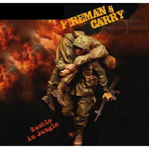 Resin Figure 1/35 modern crew man include 2 Model Unassambled Unpainted Figure Building Kit