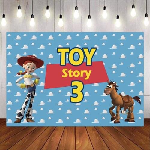 Customize Cartoon Toy Pattern Photography Background Backdrop Wallpaper Birthday Party Decoration Tapestry Photo Live Studio