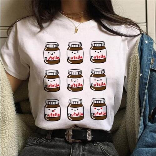 T Shirts Female New Hot Sale Womens T-shirt Over Size Printing New Casual T Shirts Female Soft Ladies White Tees