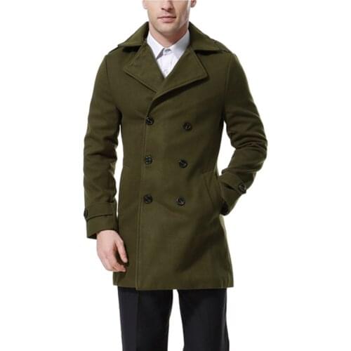 Leviortin Mens Wool Coats