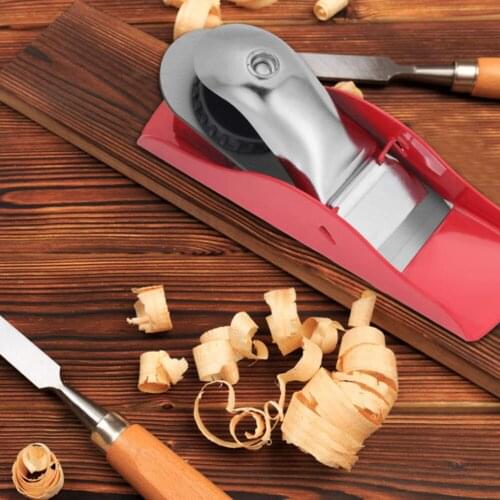 Mini Hand Planer Block Plane Red Adjustable Block Plane Small Hand Wood Planer Tiny Hand Trimming Planer for Wood Craft