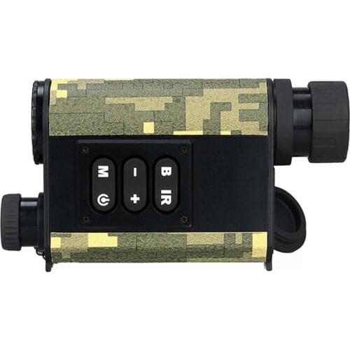 Laser rangefinder Night Vision Infrared IR Monocular 6X32 500m night vision laser ranging day and night goggles telescope