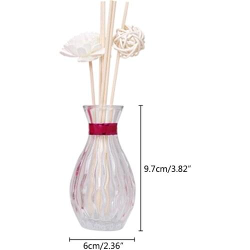 Reed Diffuser Set 50ml Oil Diffusers Scented Sticks Room Freshener Home Office Decor Fragrance