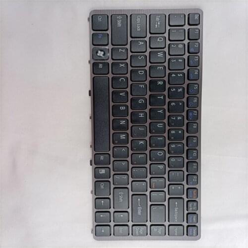 New OEM RU keyboard SONY VAIO VPC-EC VPCEC Black with frame 148738811 Replacement