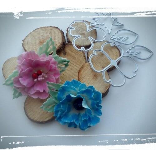 Beautiful stamen flower leaf combination decoration metal cutting die scrapbook paper knife die stamping die new die