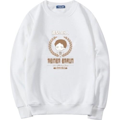 2021 Autumn Anime Womens Hoodie Attack on Titan Unique Long Sleeve Hoodied Hip-hop Sweatshirt Japanese Harajuku Casual Hoody