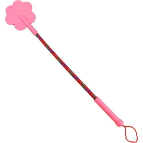 Rubber Pet Love Patting Dog Training Dog Patting Footprint Shaped Dog Stick Palm Patting Teddy Training Supplies