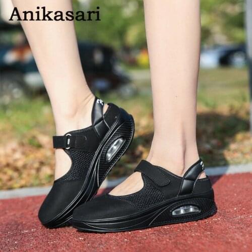 Women Shoes Air Mesh Flats Platform Sneakers Casual Shoes Woman Spring Summer Autumn Loafers Female Shoe For Walking Creepers