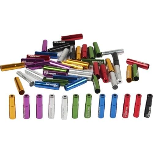 MEROCA high-grade aluminum alloy brake cable caps gear shift cable caps brake cable pipe caps gear shift cable pipe caps
