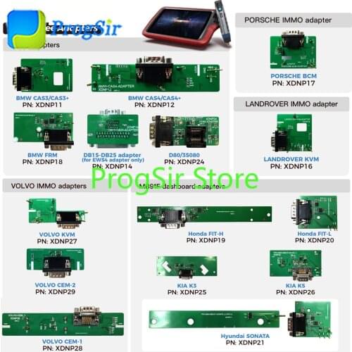 Xhorse Unsoldering Adapter for VVDI KEY TOOL PLUS MINI PROG FRM DB15-DB25 D80/35080 CAS3 CAS4 KVM CEM-1 CEM-2 IMMO Dashboard