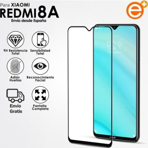 Full Tempered Glass Screen Protector for Xiaomi Redmi 8A Security glass Protection for Smartphone