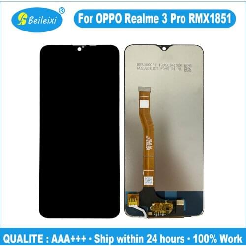 For OPPO Realme 3 Pro RMX1851 LCD Display Screen Touch Sensor Digitizer Assembly Replacement Parts