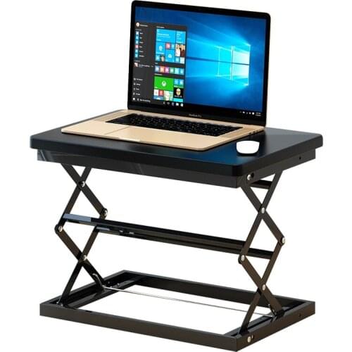 2020 Standing notebook stand desktop computer desk adjustable lifting table mobile standing workbench