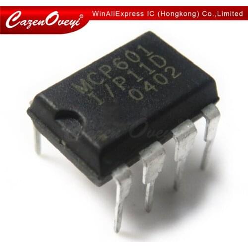 5pcs/lot MCP601-I/P MCP601 DIP-8 new original In Stock