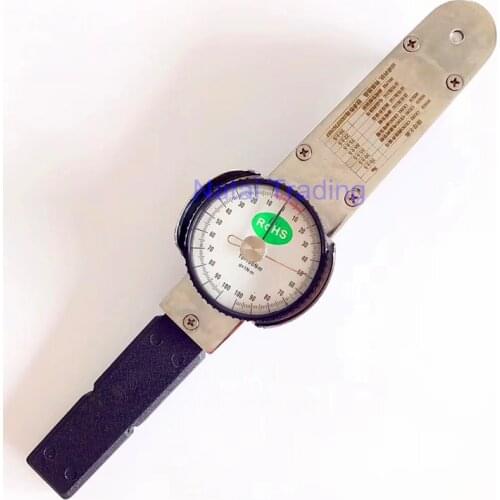 Dial type torque wrench spanner 1/2'' drive 0NM to 100NM range Self-contained Torque Parameter Table, common rail repair tool