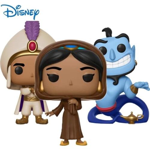 Disney Genuine Jasmine Princess Action Figure Cute Cartoon Anime Figures Collection Model Dolls Toys for Children Christmas Gift