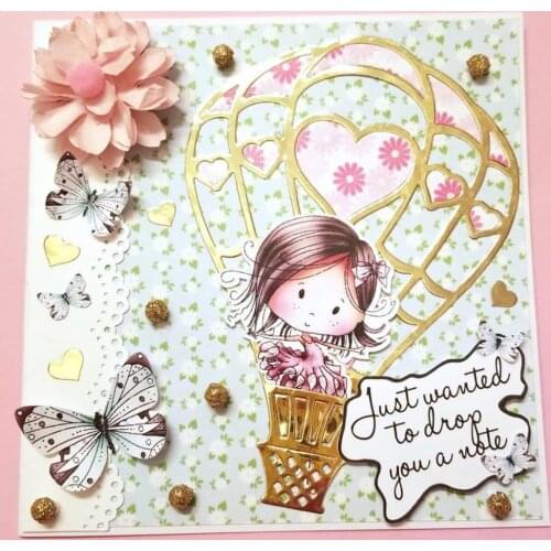 Hot air balloon Metal Cutting Dies Stencils for DIY Scrapbooking/photo album Decorative Embossing DIY Paper Cards