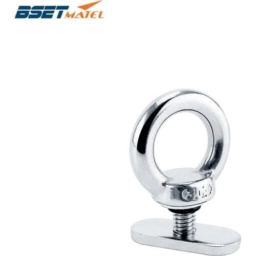 Kayak Track Mount Tie Down Eyelet Rail Track Screws Track Nuts for Bungee Cord Rope Rowing Inflatable Boat Kayak Accessories