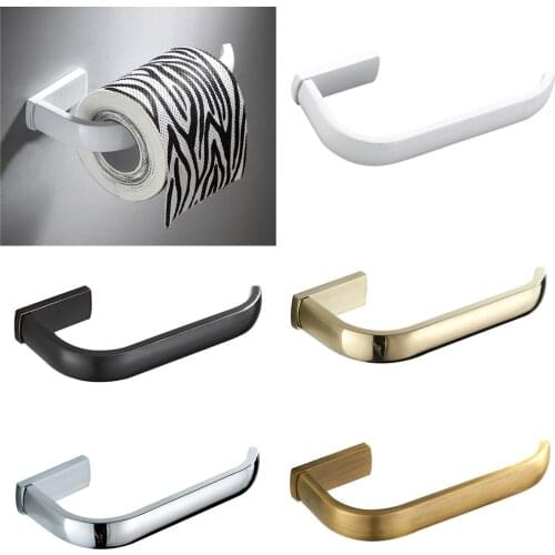 BRASS TOILET PAPER TOWEL HOLDER Bathroom Roll Tissue Storage Hook