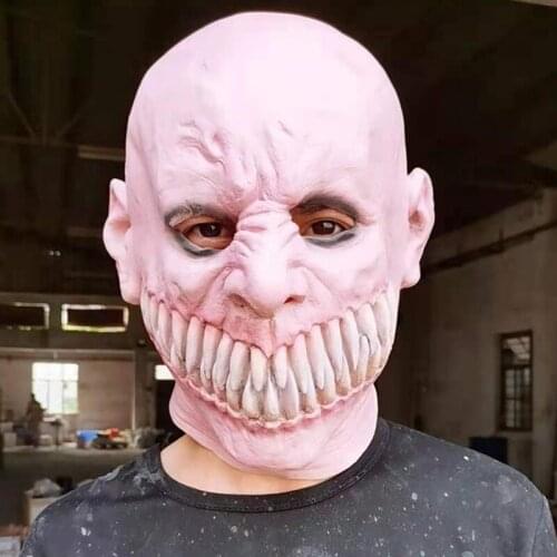 Halloween Devil Masks Face Cover Horror Stalker Clown Mask Cosplay Headgear Prop Masquerade Performance Costume Props