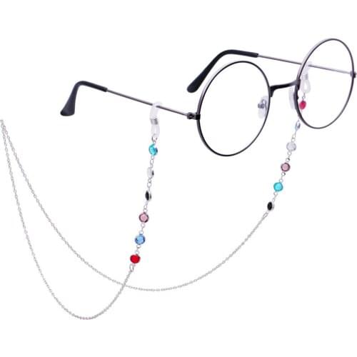 Fashion glasses chain multi-function simple pearl glasses chain hanging neck to prevent glasses rope from falling off