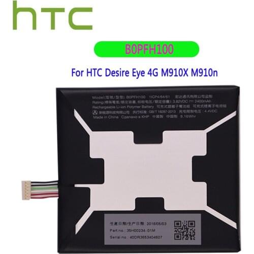 Original 3500mAh Li-ion Polymer Battery B0PFH100 for HTC desire eye M910X M910N Cell phone Battery