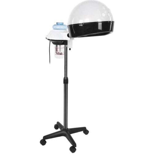 Movable Salon Hair Steamer Therapy Machine Home Barbershop Oil Cap Hairdressing Hair Care Perm Helmet Hair Steamer