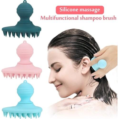 Bath Brush Back Body Bath Shower Hair Washing Brushes With Handle Exfoliating Scrub Skin Massager Exfoliation Bathroom Brush