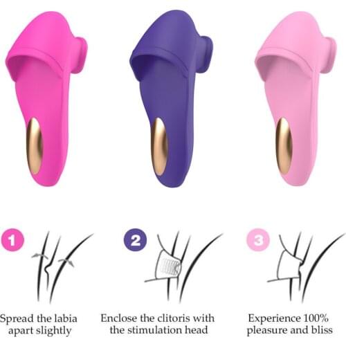 Clitoris Stimulation Nipple Sucker Breast Massager Finger Vibrator Sex Toys for Woman Adults Couples Erotic Intimate Goods Shop