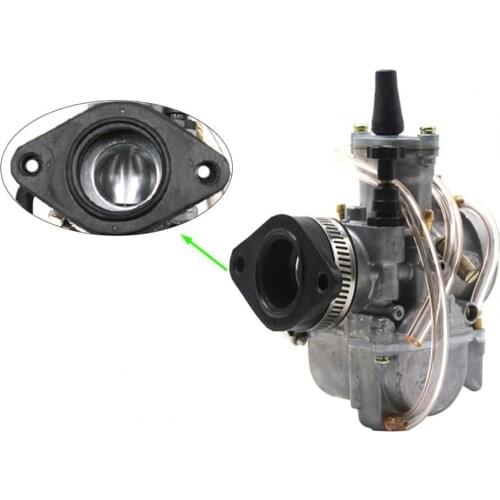 Universal Motorcycle Carburetor Intake Manifold Rubber Interface Adapter for PWK32 34MM