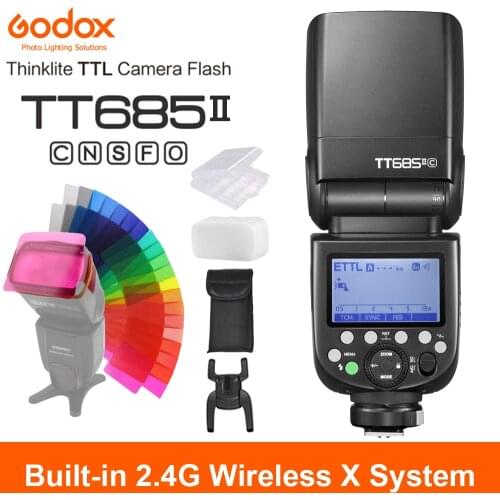 Godox TT685 TT685C TT685N TT685S TT685F TT685O TTL HSS Camera Flash Speedlite for Canon Nikon Sony Fuji Olympus Camera