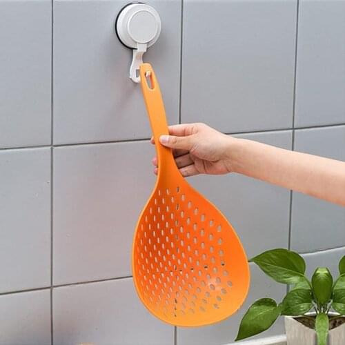 Japanese Leaky Spoon Large Smooth Without Burr Fish Dumplings Accessories More Anti-skid Durable Grip Spoon