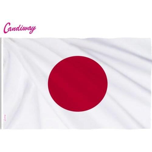 Japanese Flag 3ft x 5ft Hanging Japan Flag Polyester standard Flag Banner Outdoor Indoor 150*90cm Flag