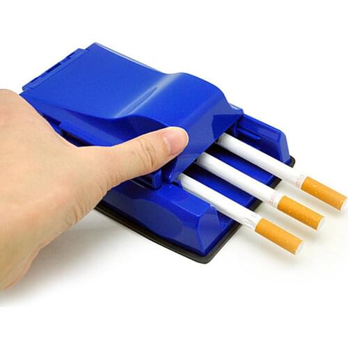8mm Manual Tobacco Maker Triple Cigarette Rolling Machine Cigarette Smoking Accessories Tube Roller Rolling Machine Smoke Tools